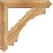 Ekena Millwork Imperial Arts & Crafts Rough Sawn Bracket, Western Red Cedar, 4"W x 28"D x 28"H BKT04X28X28IMP03RWR - alternate 4